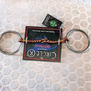 Loose Ring Copper Twisted Snaffle Bit,🐴🐎🏇